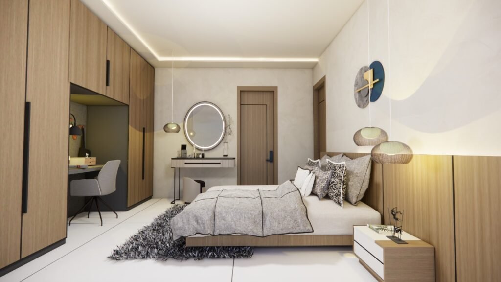 Bed room by Sowbhagyaa Construction