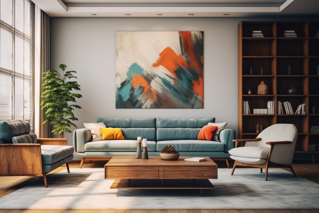 living area for 2bhk interior